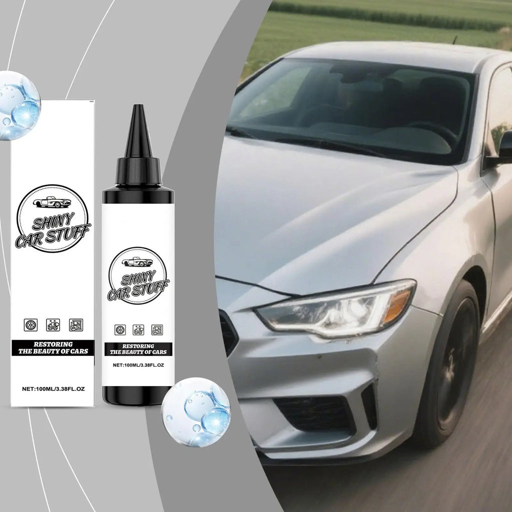 Car Coating Agent Dustproof Waterproof Portable Automobile Cleaner Solution Car Polishing Agent Shine Restorer Hood Side Trunk Qme