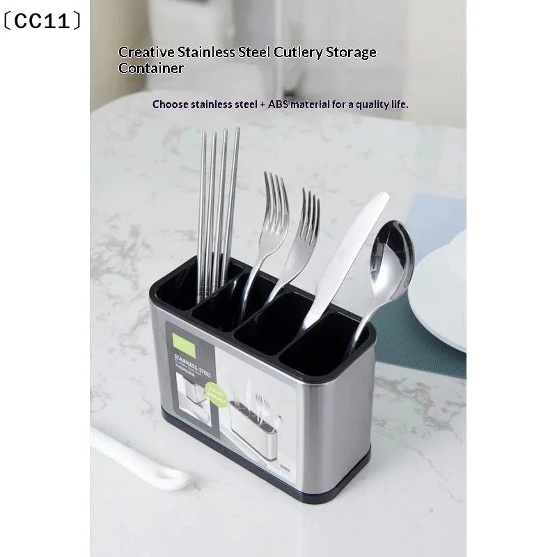 Kitchen Utensil Holder Organizer Counter Countertop Large Stainless Qme
