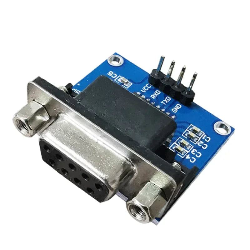 10pcs RS232 To TTL/female Serial Port To TTL/serial Port Module/flashing Board MAX3232 Chip Programming Single Chip Qme