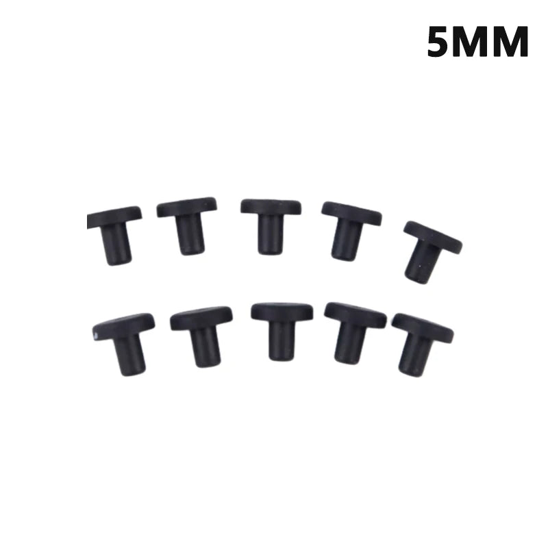 Solid Rubber Hole Caps 3- Temperature Resistance Seal Plugs Qme 5mm