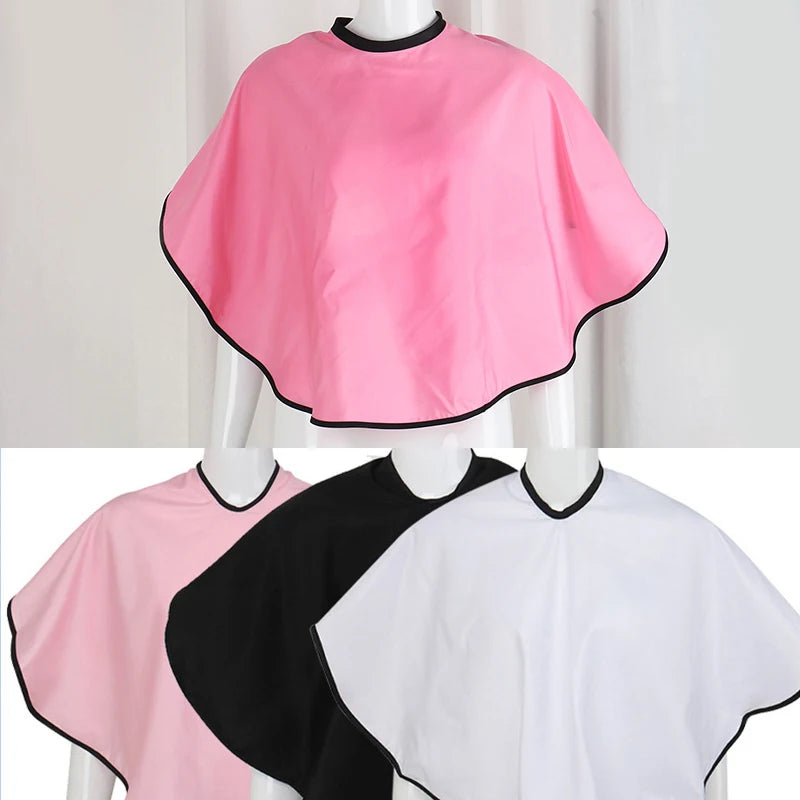 Barber Hair Cutting Cover Reusable Waterproof Dyed Shawl Styling Qme