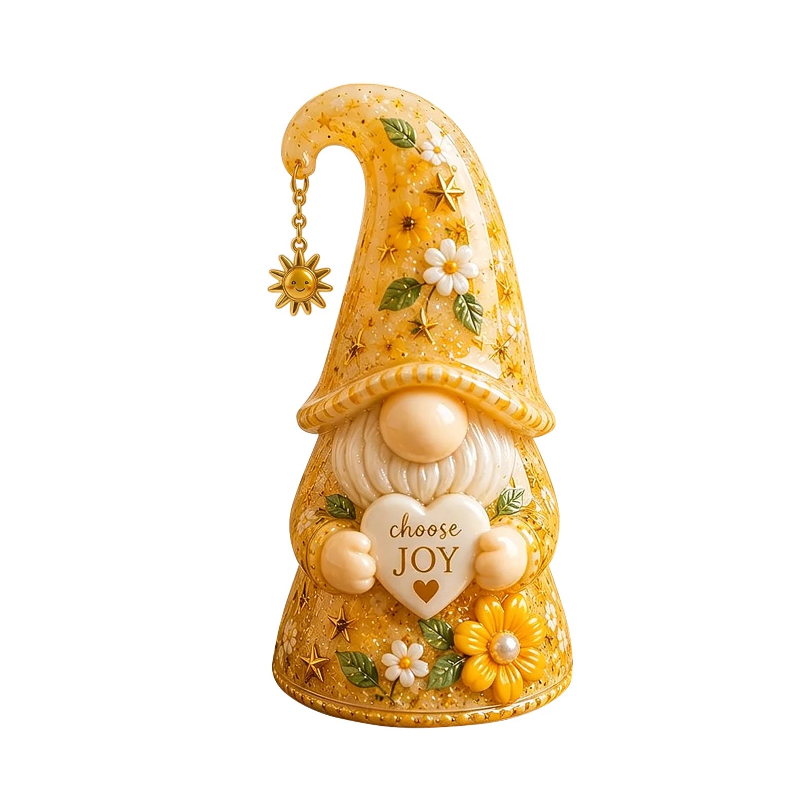 New Emotional Embrace Mini Resin Gnomes Statues Ornaments Cute Fairy Gnome Figurines for Miniature Garden Decor Holiday Gift Qme J One Size