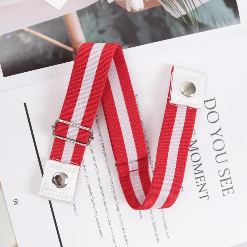Buckle-free Elastic Invisible Belt Women Without Buckle Jeans Easy Qme B-8 60-95cm China Mainland
