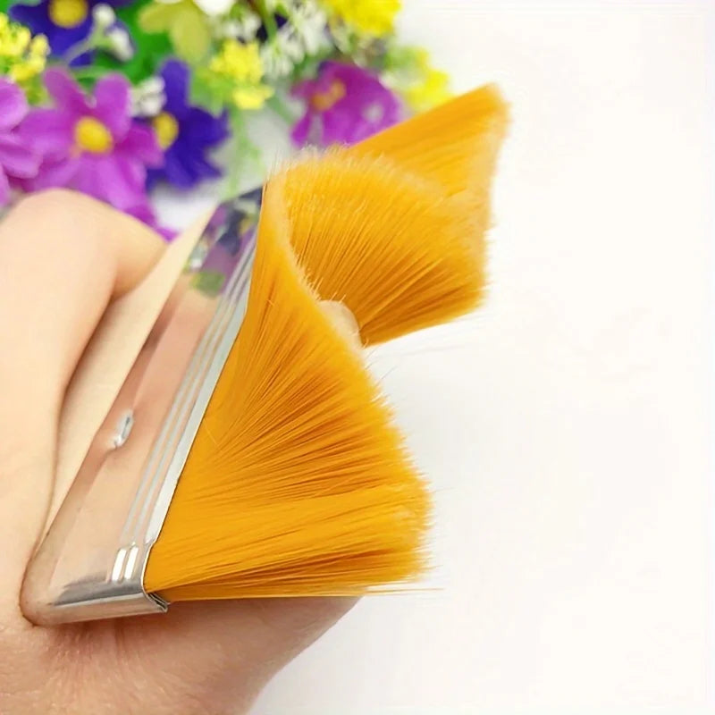 12pcs/set Nylon Bristles Oil Painting Board Brush Barbecue Brush Large Medium Small Paint Bristles Brush Art With Children's Qme