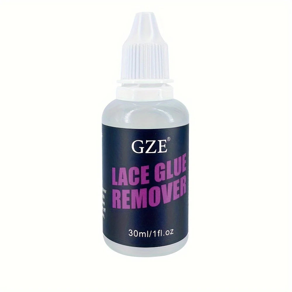 GZE LACE GLUE REMOVER - Professional Formula for Easily Removing Adhesive from Hair System, Lace Wigs, Toupees Without Residue Qme LACE GLUE REMOVER