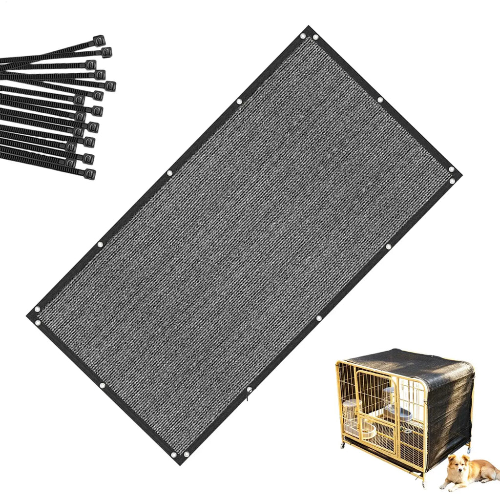 Kennel Cover Large UV Protection Portable Screen Outdoor Dog House Kennel Cover For Outdoor Yard Pathway Farm Patio Lawn Balcony Qme China Mainland