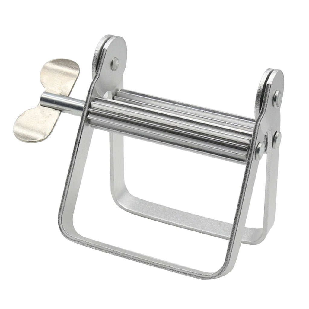 Tube Wringer Metal Toothpaste Tube Squeezer Aluminum Alloy Hair Dye Cream Squeezer Toothpaste Facial Cleanser Salon Home Tool Qme 1PC