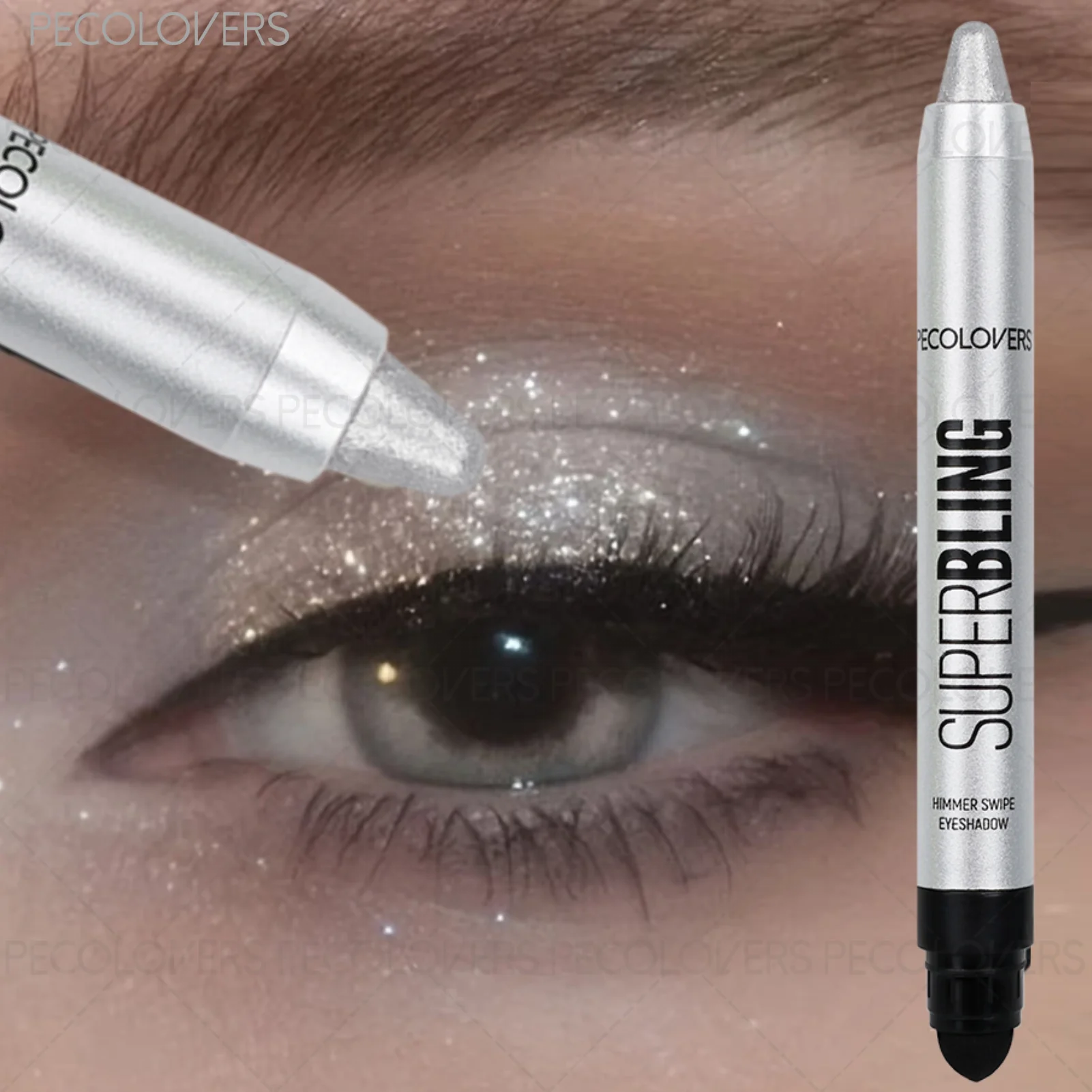 Rendering Shimmer Eyeshadow Pen Shiny Colors Eye Shadow Stick Qme
