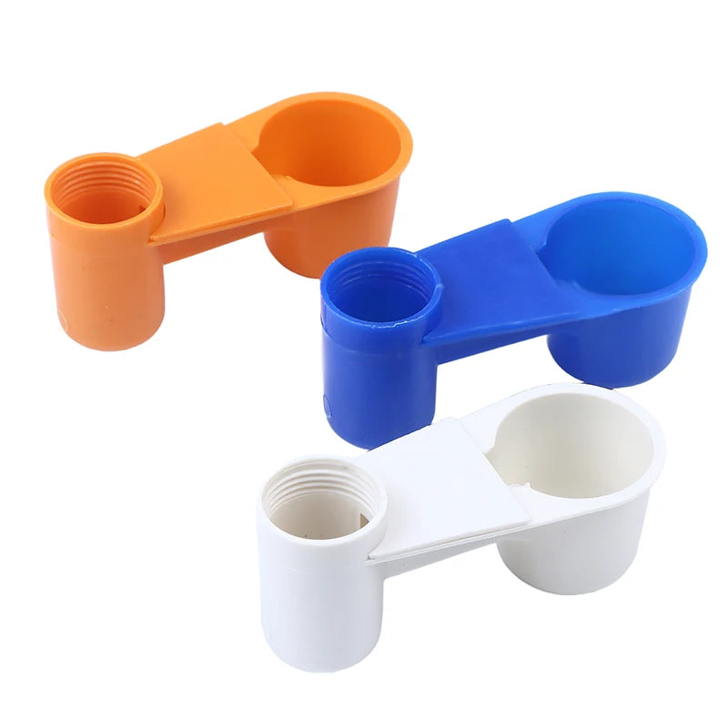 Cat Chicken Pigeon Parrot Hamster Double Nozzle Water Guide Bird Qme
