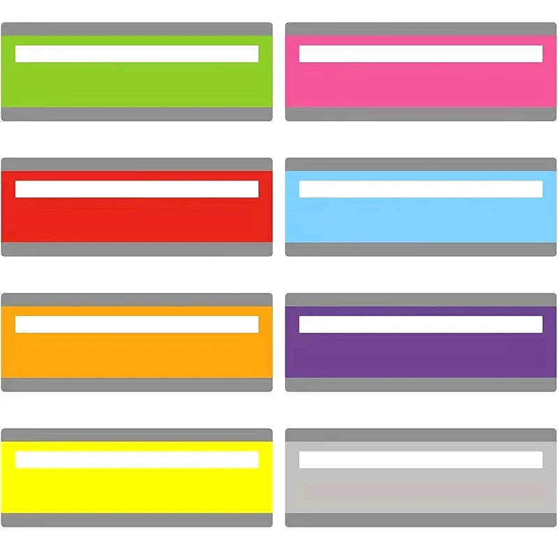 Large Guided Reading Strips Highlight Overlays Multicolor Tracking Qme