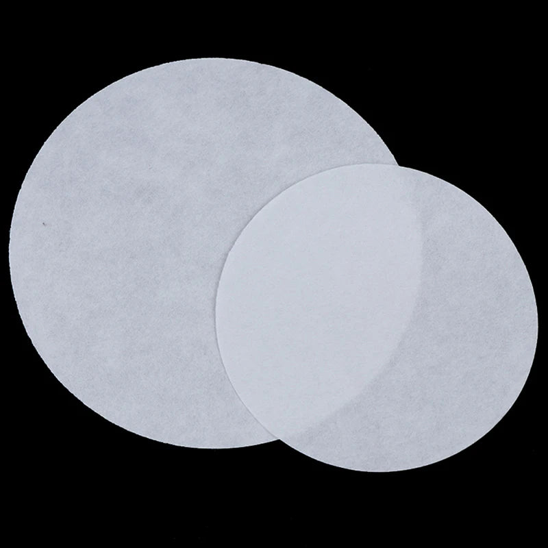 100Pcs Laboratory Filter Paper Circular Qualitative Filter Paper Medium Speed Qme