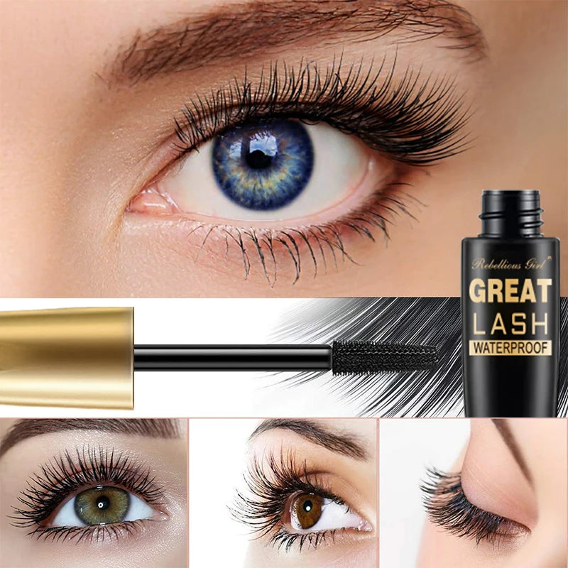 Rebellious Girl 24Hour Mascara Long-lasting Wear Smudge-proof Qme
