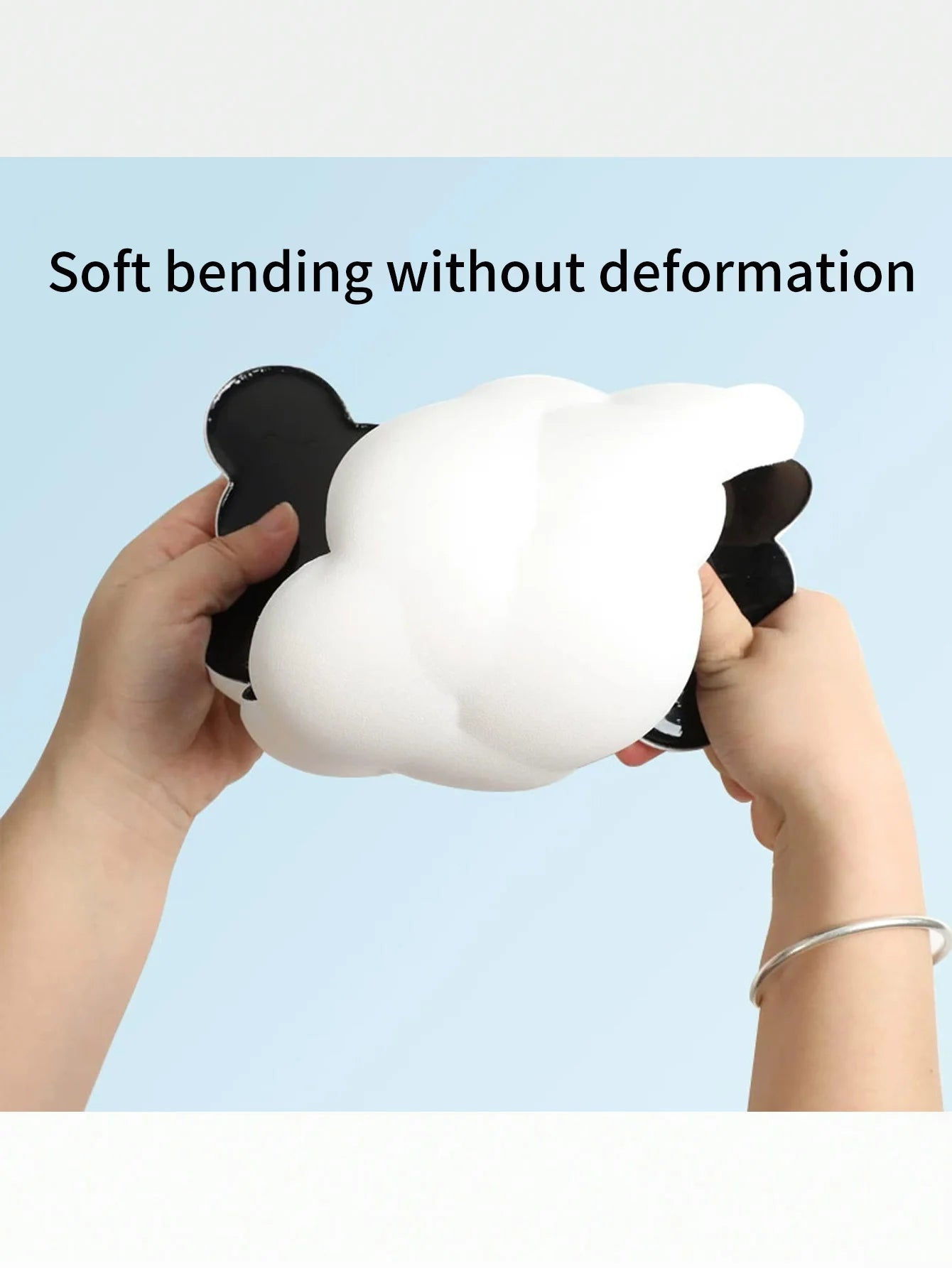 Cloud Wrist Rest Keyboard Hand Soft Comfortable Silicone Non-slip Qme