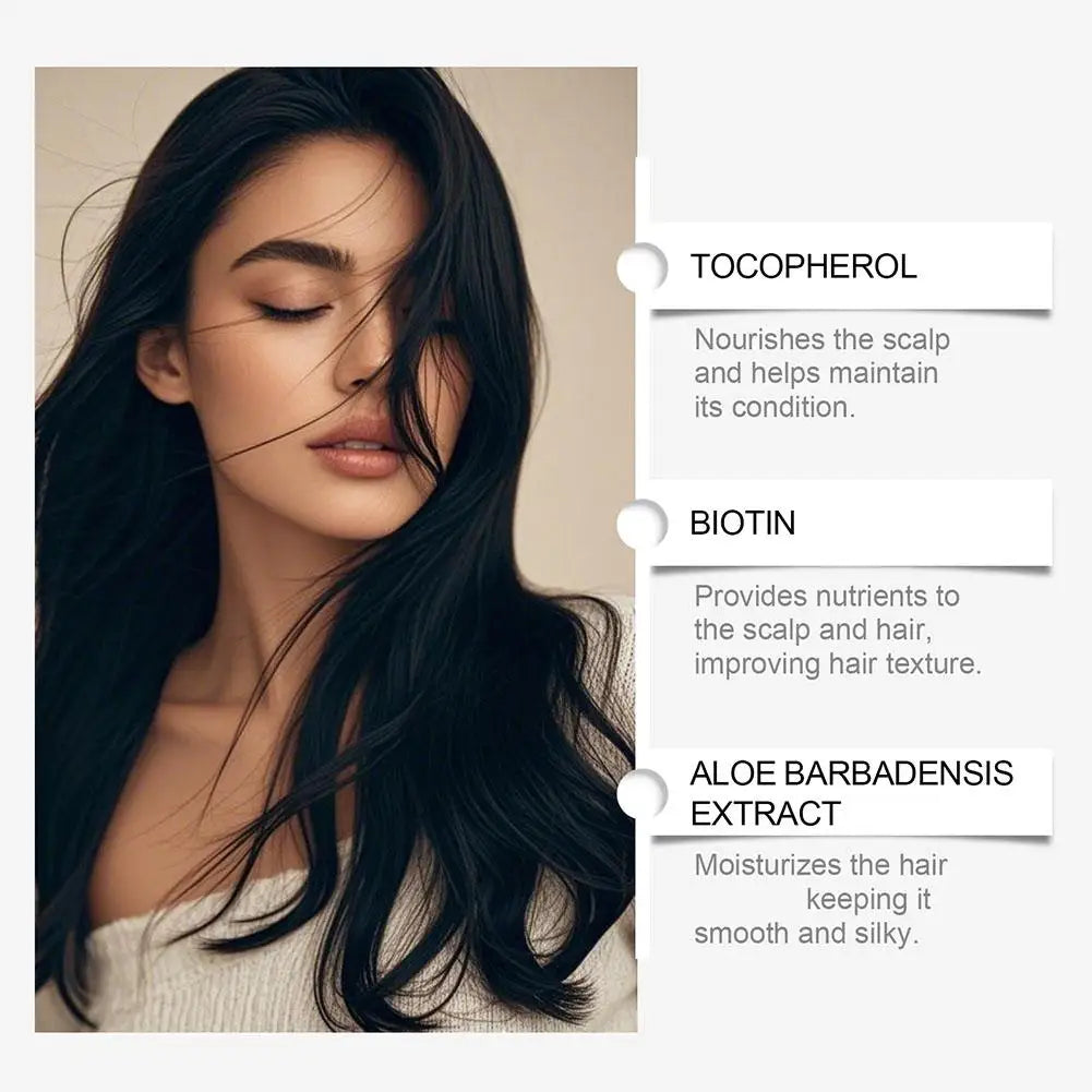 30 Biotin Hair Serum Rosemary Ginger Growth Oil Men Women Help Grow Qme