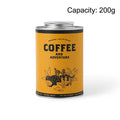 Packaging Storage Jar Fresh Breathing Tin Can Coffee Bean Sealed Qme B