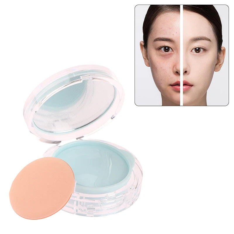 Reusable Air-cushion Puff Compact Portable Cosmetic Case Powder Qme