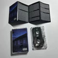 Retro Hip-Hop Music Cassette Tape, Night Scene Portrait and Architecture Themed Cover, Narrative Rhythm Track Collection Qme RAP