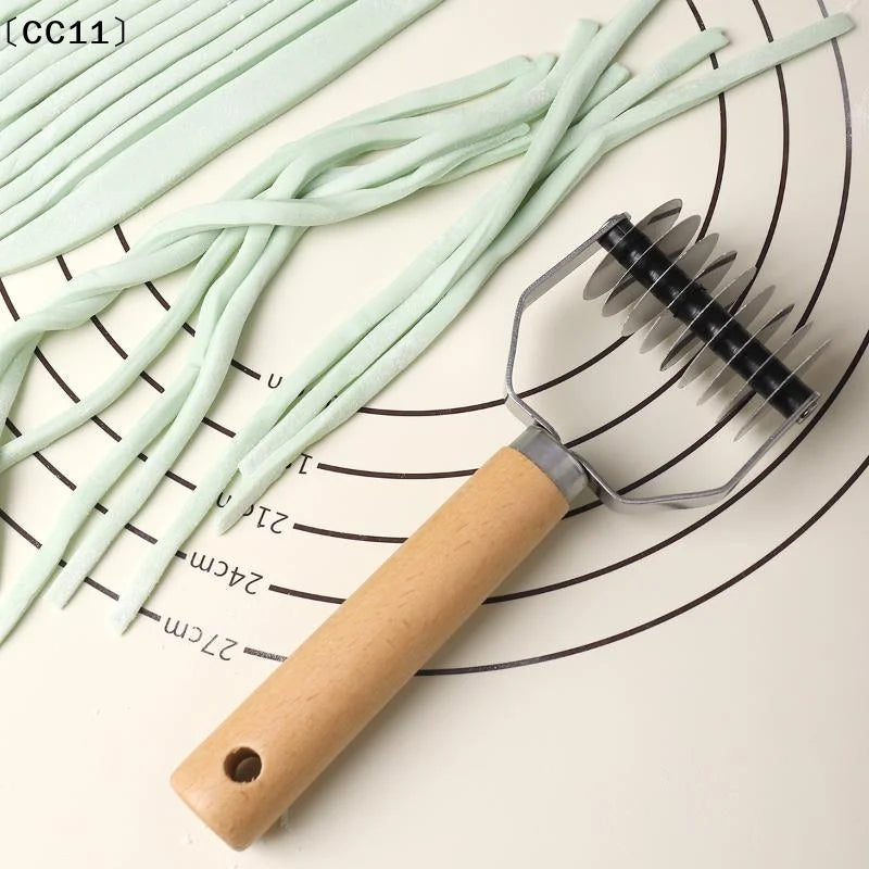 Stainless Steel Manual Spaghett Cutter Pasta Machine Dough Noodles Qme