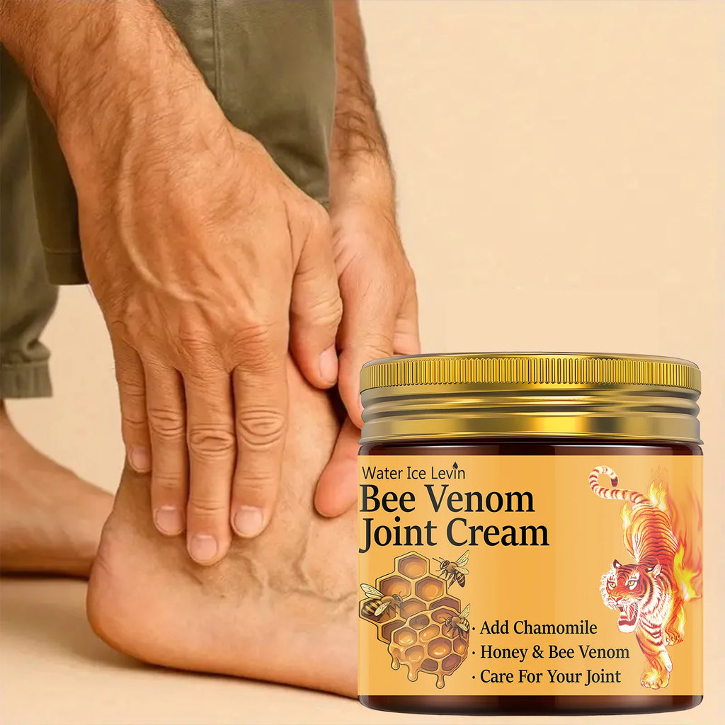 Bee Venom Joint Cream with Chamomile & Honey - Moisturizing & Firming Formula for Elastic Skin & Joint Care Qme