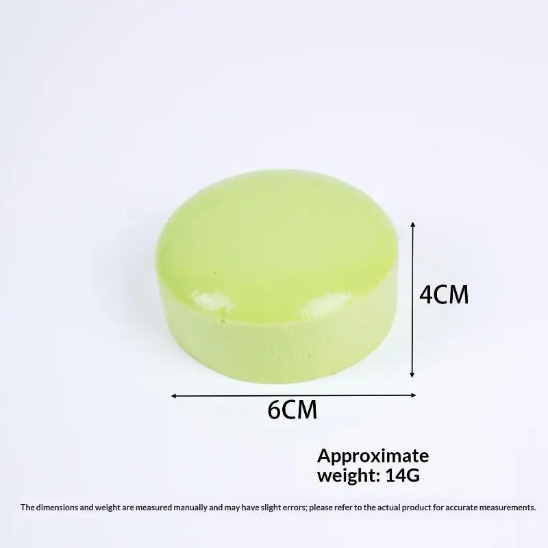 Slow Rising Stress Relief Fidget Toy Yogurt Cake Bread Design Soft Qme Green