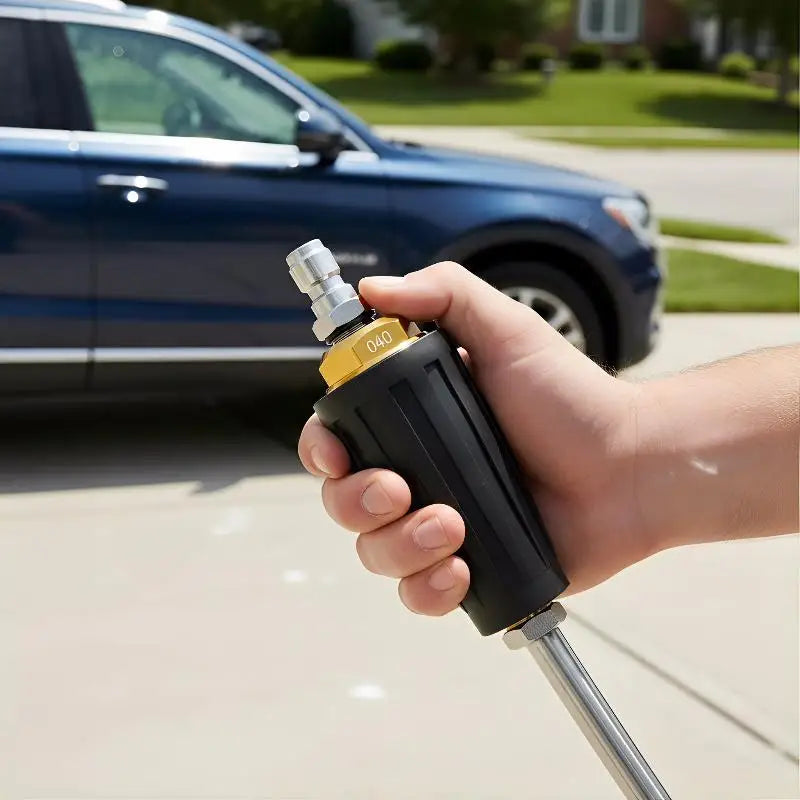 Ceramic Valve Pressure Washer Turbo Nozzle 360 Rotating 1 4 Quick Qme