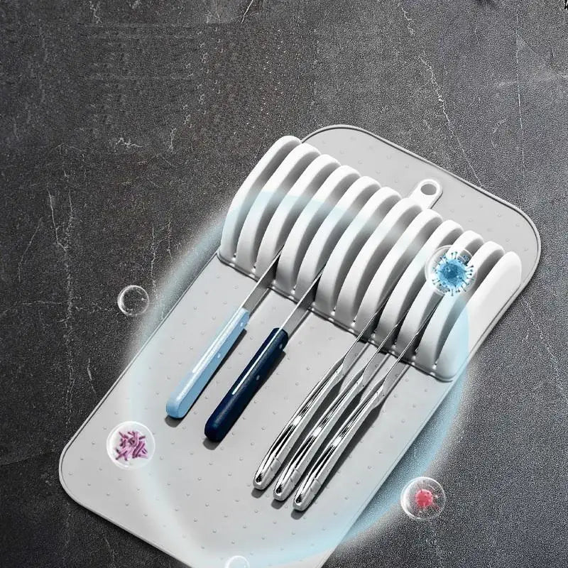 Home Tools Premium Knifes Holder Organization Soft-grip 5 11 Slots Qme