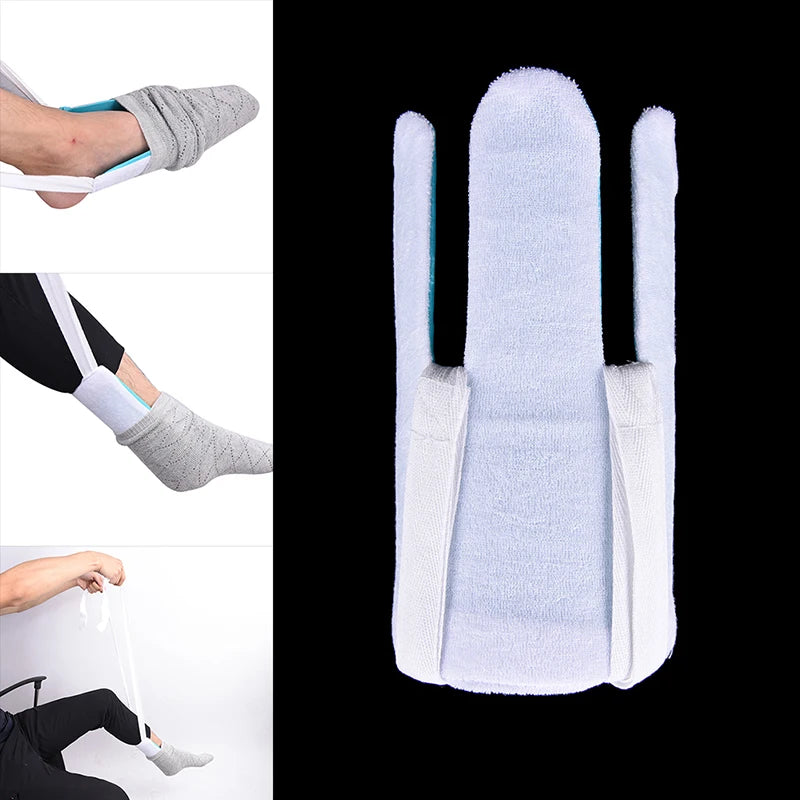 Sock Stocking Aid Puller Assit Disability Old Helper Cloth Qme
