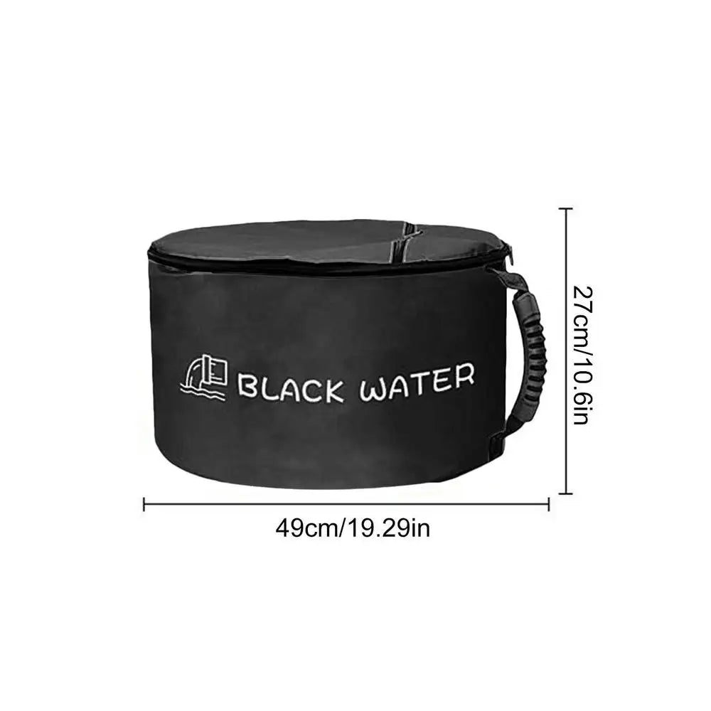 RV Hose Storage Bags Hoses Waterproof Double Zipper Holder Container Qme Black China Mainland