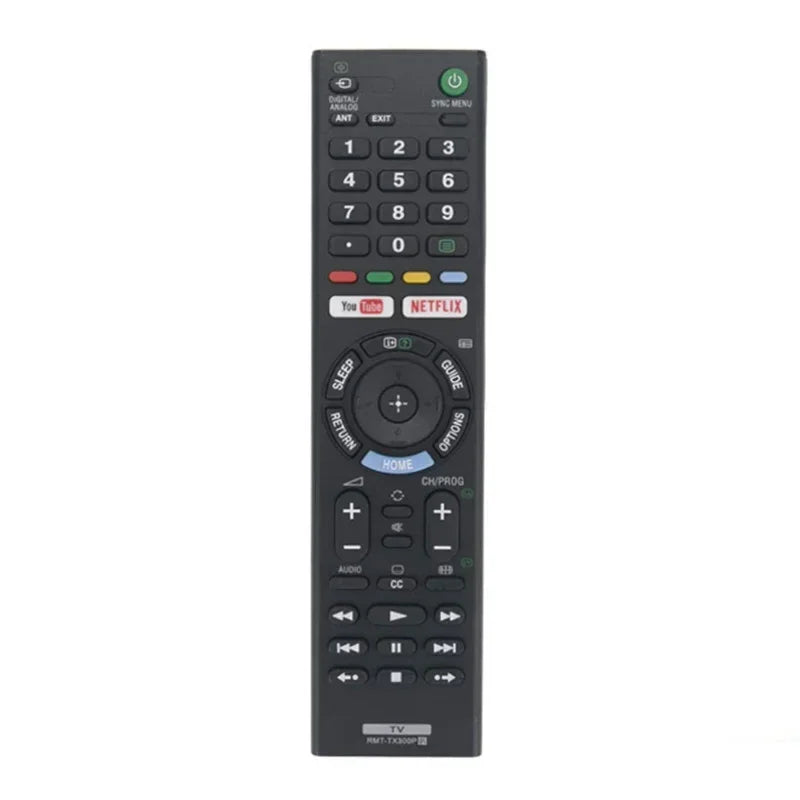 New RMT-TX300E Remote Control For Sony Led Smart TV LCD For Youtube/Netflix Button KD-55XE8505 KD43X8500F RMT-TX300P KD65X7 ﻿ Qme