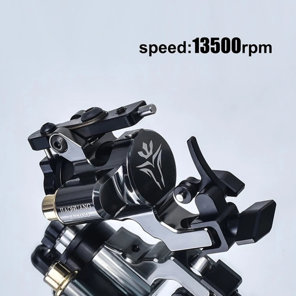 Brand New T3 Rotary Tattoo machine Adjustable Stroke 2225 Powerful Shrapnel Motor 13500RPM RCA Tattoo Gun Qme