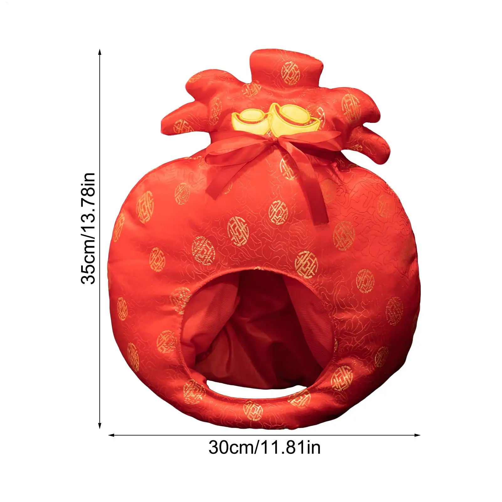 Party Hat Plush Soft Luck Headgear Role-Play Headpiece Photo Prop Hat For Stage Celebrations Events Party Holiday Halloween Qme