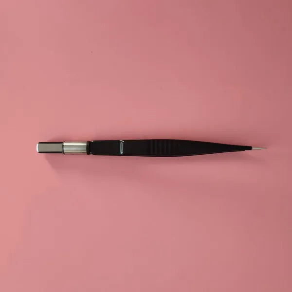 Bipolar Coagulation Tweezers Connection Cable Match All Kinds Qme 14cm Black