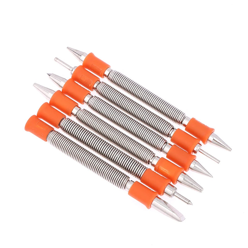 Loaded Rivet Removal Wood Spring Tool Chisel Nail Punch Center Pinning Qme