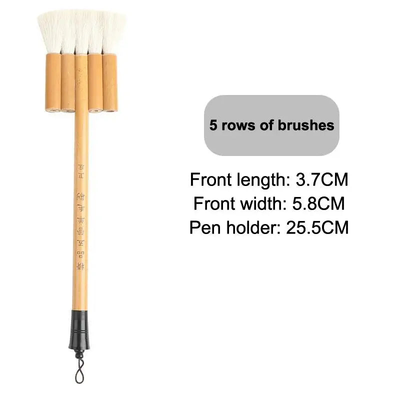 Professional Art Brush 2870 Parallel Wool Watercolor Ideal Creative Qme