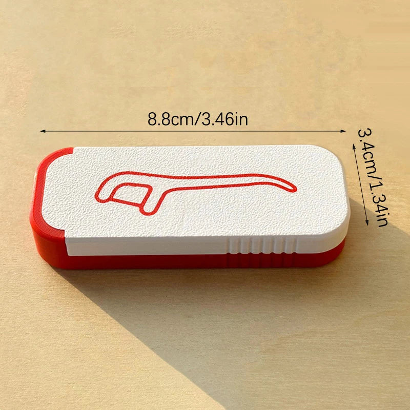 Mini Sliding Storage Box Small Items Home Office Travel Portable Qme