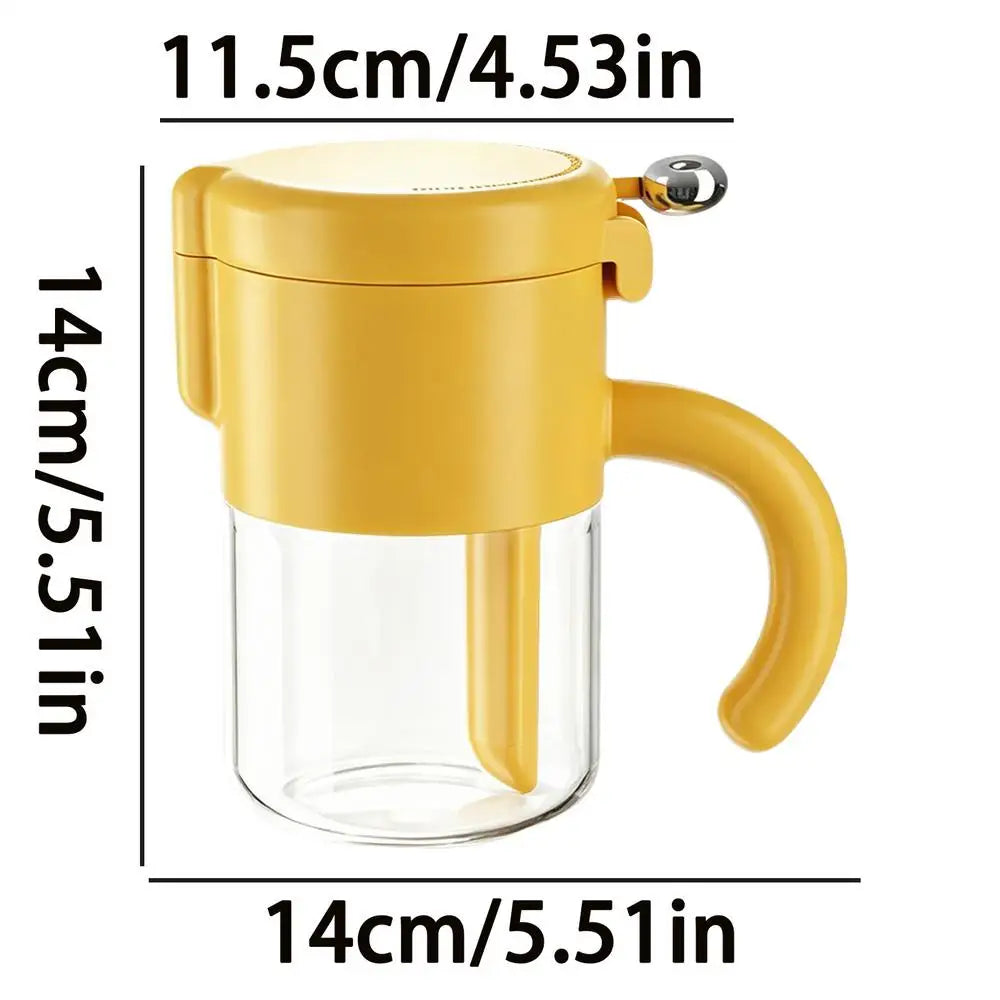 Seasoning Organizer Kitchen Tool Condiment Storage Box Chili Powder Qme CN Yellow