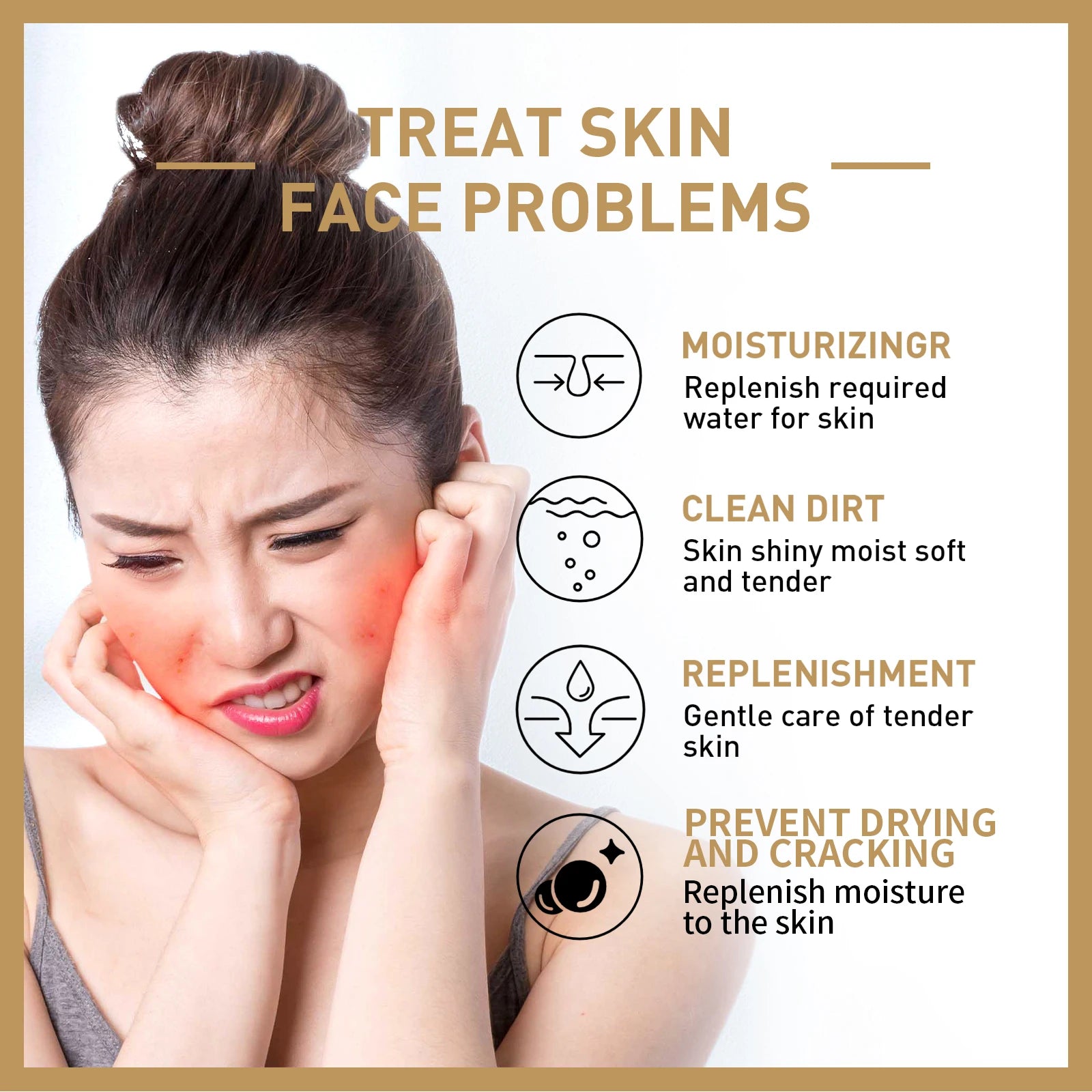 150ml Rice Toner Moisturizing Firming Skin Soothing Repairing Skin Barrier Nicotinamide Brightening Rice Facial Toner Skin Care Qme