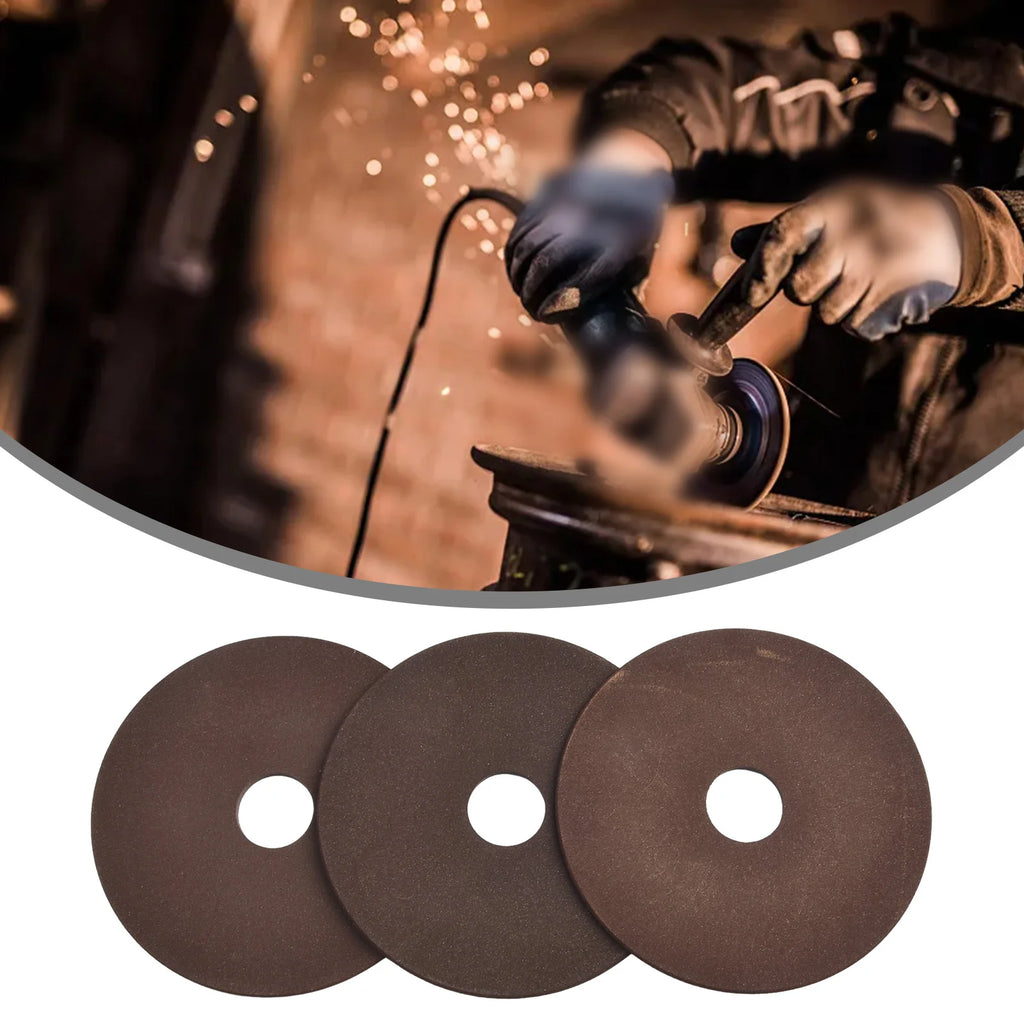 3 Pcs Grinding Wheel Sanding Disc 108*3.2*22mm Sharping Wheel For Chainsaw Sharpener Grinder Polishing 3/8" And 404 Chain Tool Qme