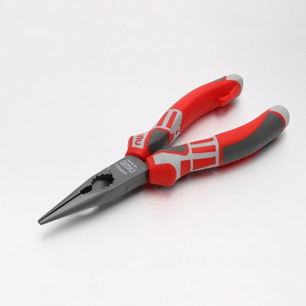 Universal Wire Cutter Needle Nose Crimping Plier Electrician Working Hardware Diagonal Pliers Qme