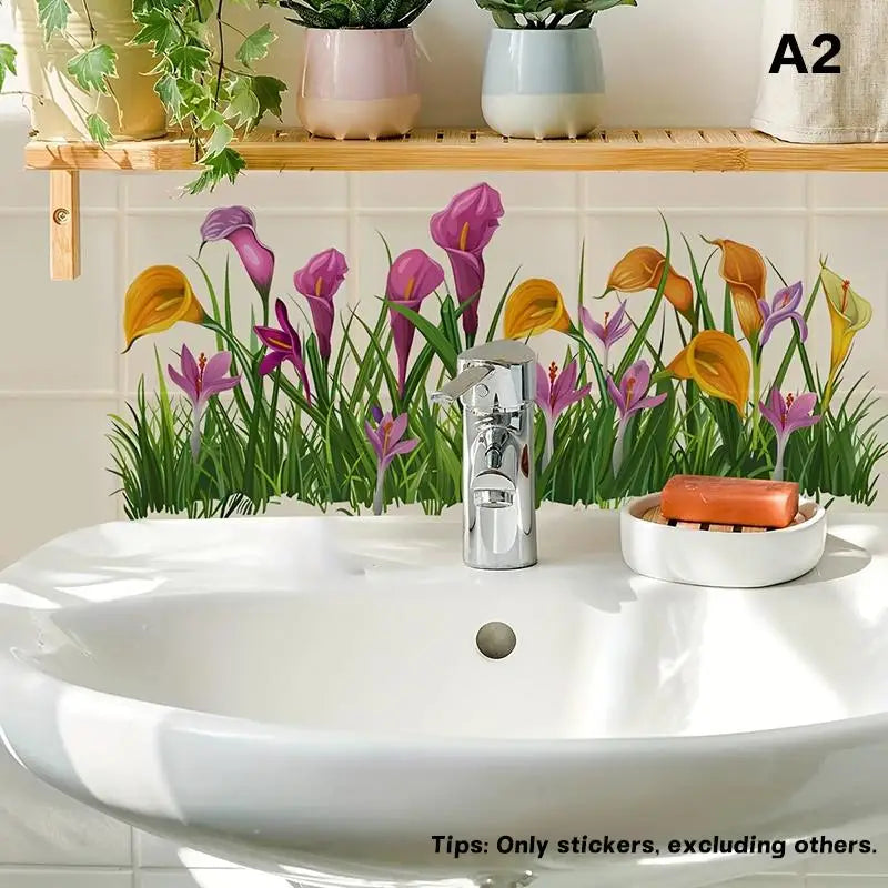 Self-adhesive Removable Waterproof Backsplash Decoration Home Decor Qme A2