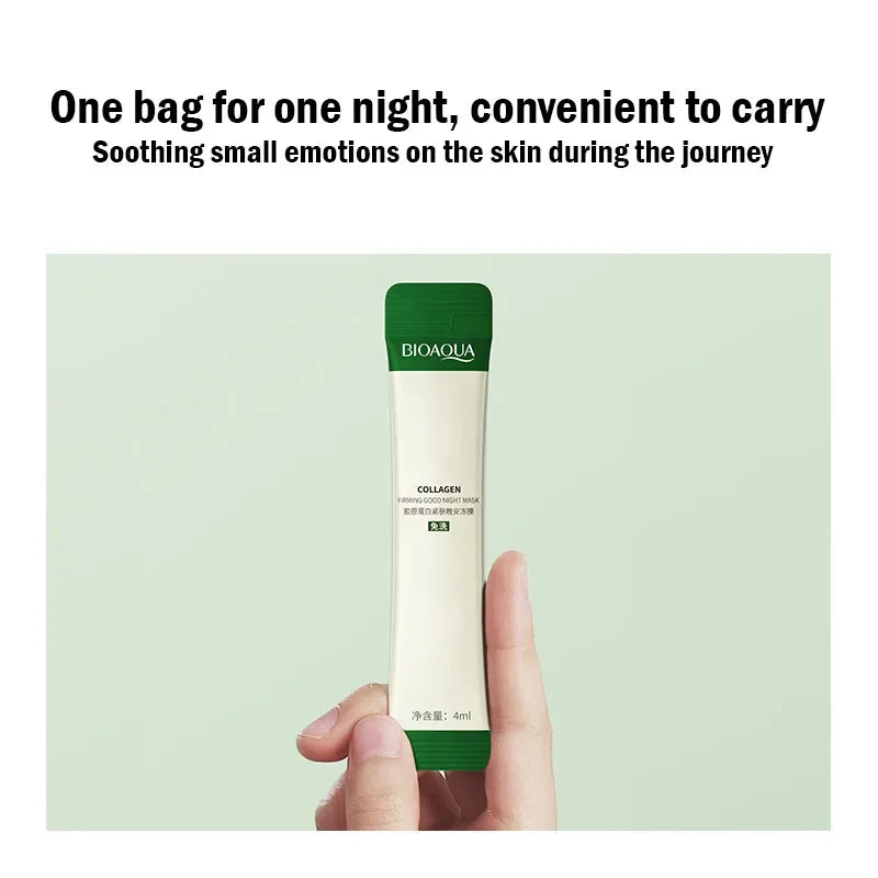 BIOAQUA Collagen Sleeping Facial Masks Skincare Moisturizing Qme