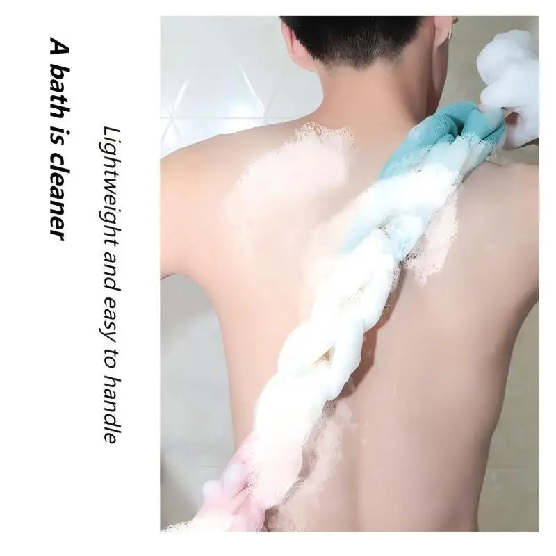 Colour Block Bath Balls Bath Strips Bath Towels Adult Back Rubbing Bath Towels Mud Rubbing Bath Towels Foam Mesh Qme