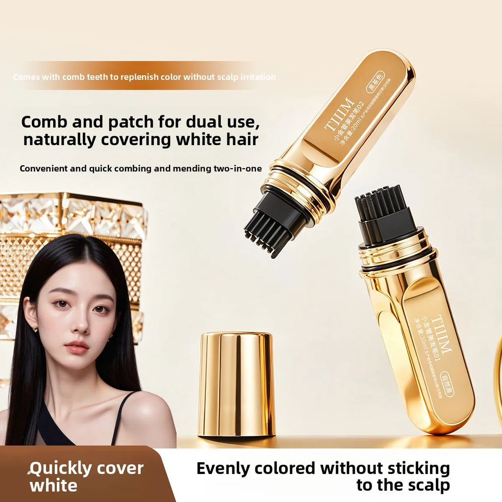 Disposable Hair Dye Pen Comb Quick Styling Coloring Instantly Covers Qme