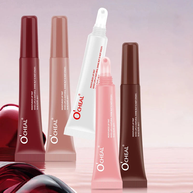 Moisturizing Lip Gloss Vibrant Colors Waterproof Sweat Resistant Non Qme