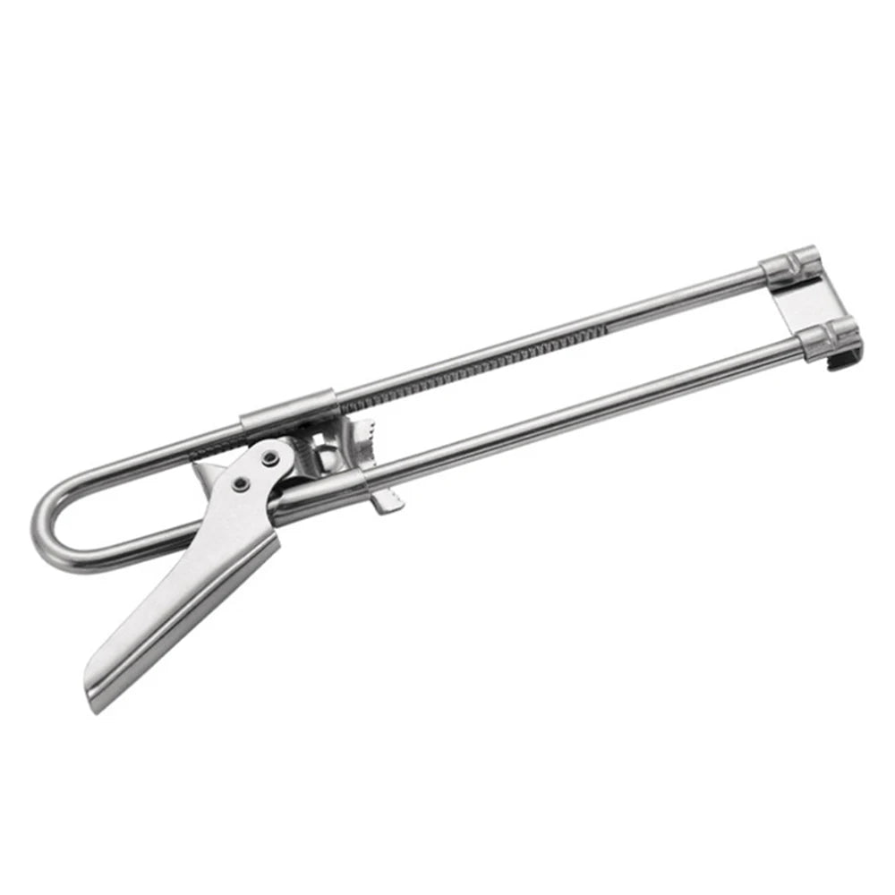Adjustable Multi-Function Bottle Opener Stainless Steel Lids Off Jar Opener Labor-Saving Screw Can Opener For Kitchen Tools Qme