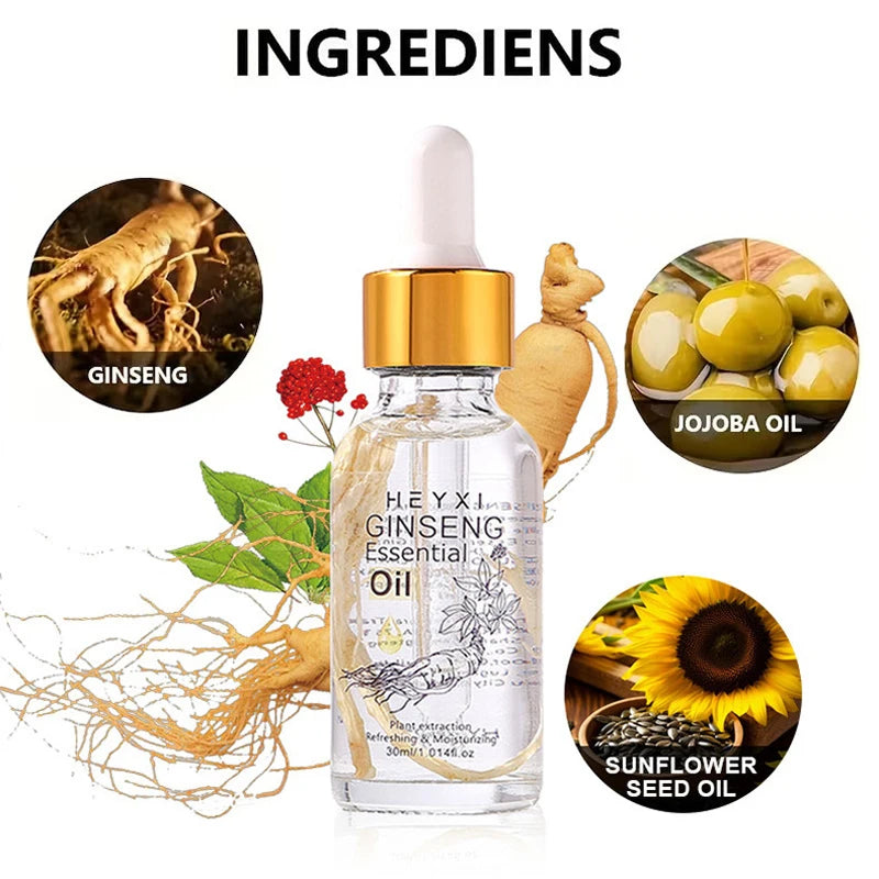 Ginseng Moisturizing Essence Oil Lasting Nourishment Soft Hair Qme