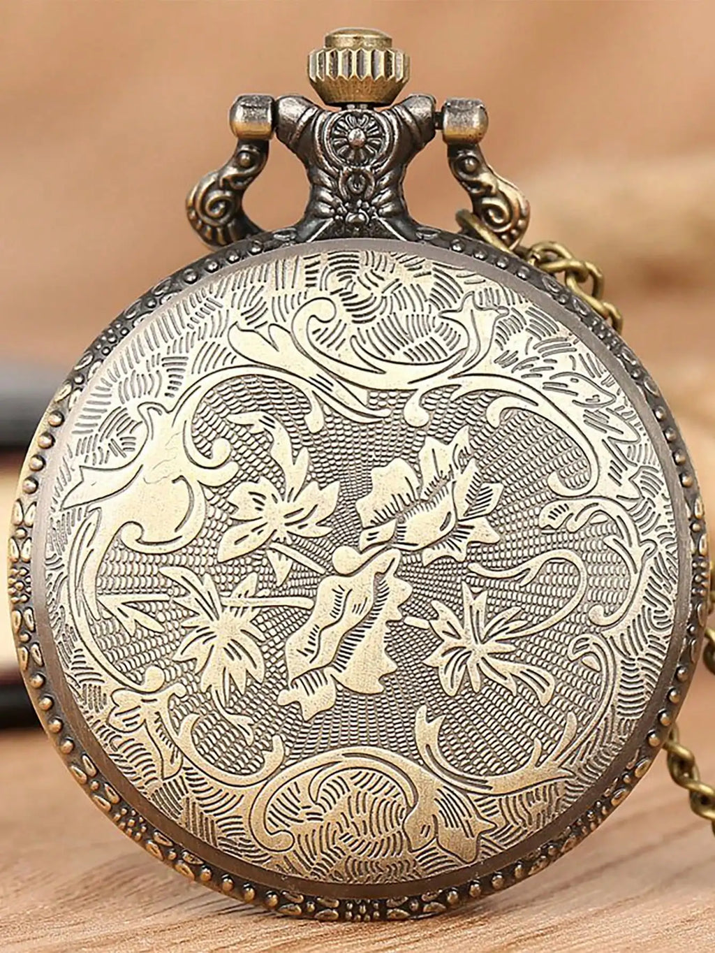 1pc Vintage Outdoor Fishing Pocket Watch Quartz Necklace With Small Fish Sports Watch Qme