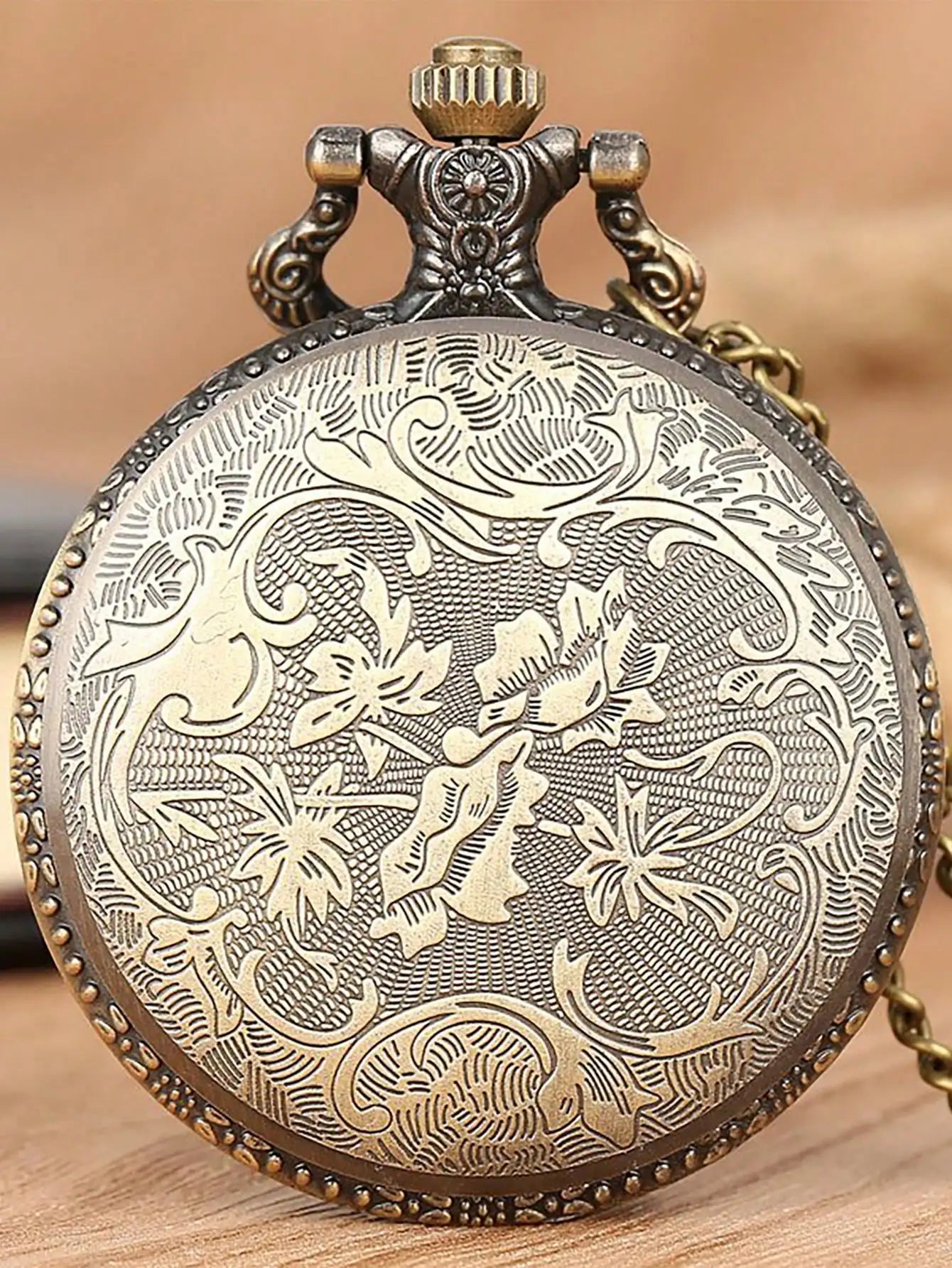 1pc Vintage Outdoor Fishing Pocket Watch Quartz Necklace With Small Fish Sports Watch Qme