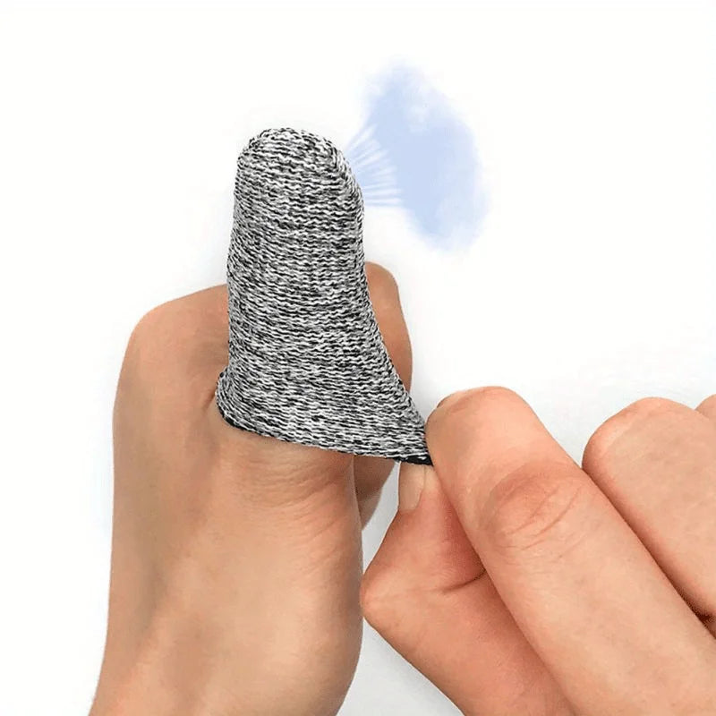 10-Pack Anti-Cut Finger Protectors - Keep Your Fingers Safe While Cooking! Qme