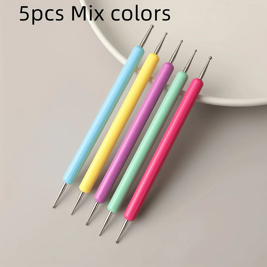 Embossing Stylus, Ball Tip Clay Modeling Tools, Pattern Tracing And Dotting Additions for Pottery, Nail Art, Drawing And Crafts Qme
